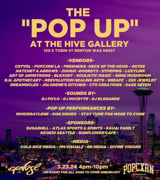 Experience the Ultimate Night of Music, Shopping, and Good Vibes at "The Pop-Up"!