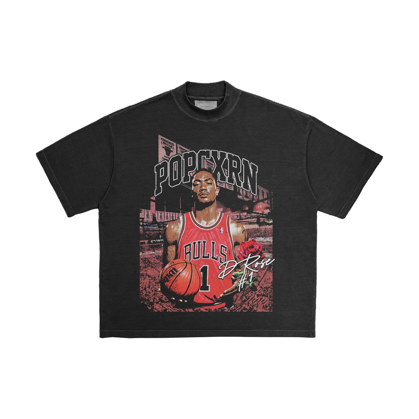 D.Rose #1 Tee - A Tribute to His Bulls Legacy